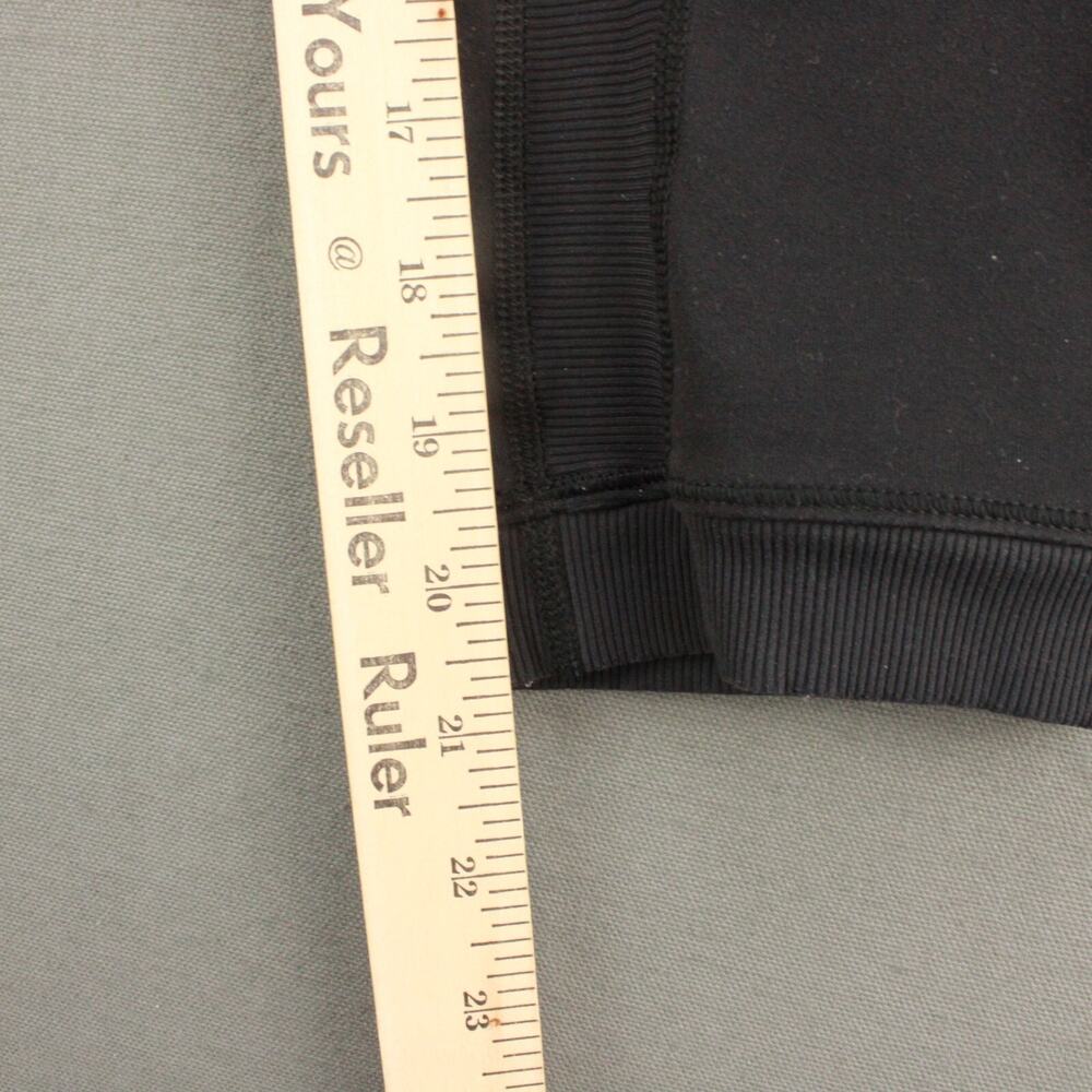 Lululemon Black Cropped Leggings Womens 8 Athletic Capris - Picture 4 of 8